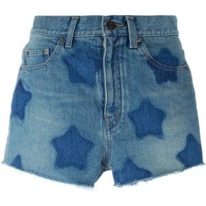 Saint Laurent jeans denim shorts 24 25  26 XS S